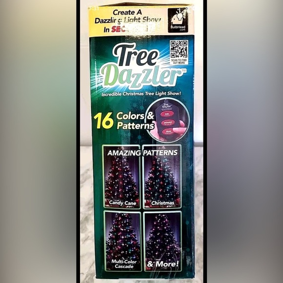 (2) Star Shower Tree Dazzler Christmas Lights by Bulbhead… Two Boxes - Picture 3 of 4